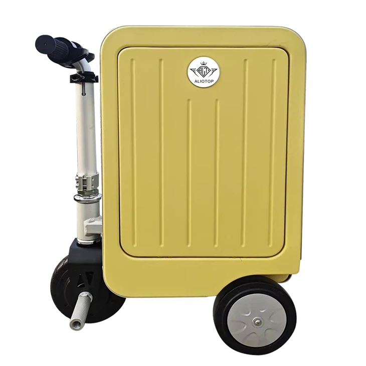 Electric Lightweight Aluminum Suitcase
