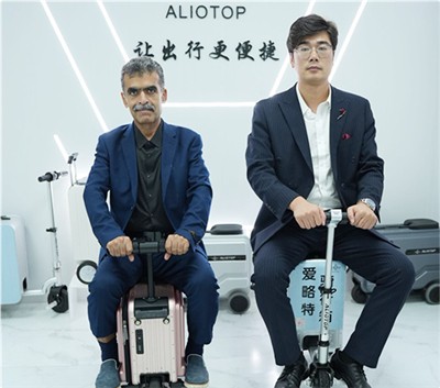 Pyöräily, lataus ja älypuhelimen ohjaus – ALIOTOP MAX Smart Riding -matkalaukku avaa upouuden mat...