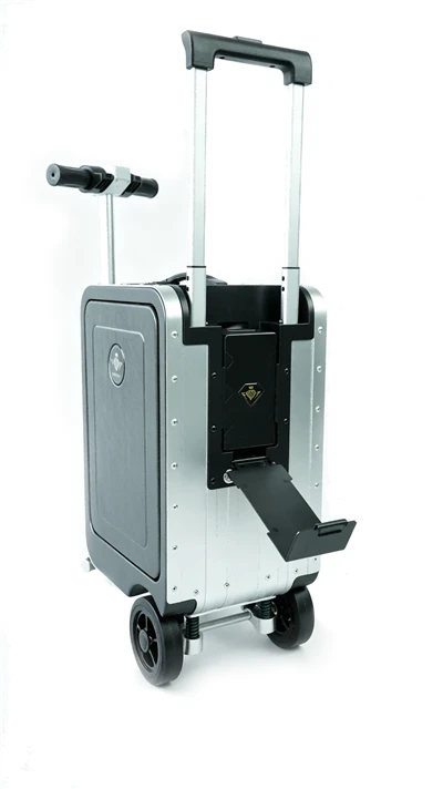 ALIOTOP Smart Electric Riding Luggage TSA Lock Boarding Matkalaukku